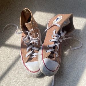 CUSTOM DYED CONVERSE HIGH TOPS!